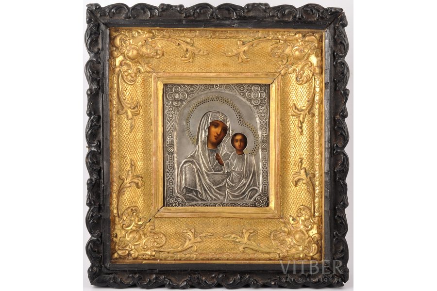 icon, Our Lady of Kazan, in ic...