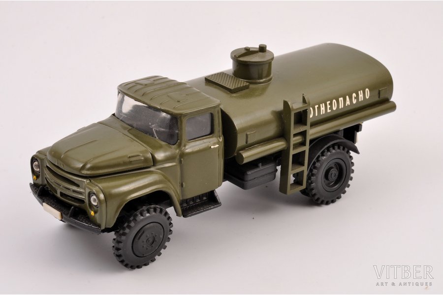 auto modelis, ZIL 130 B1, "Uzliesmojošs", metāls, PSRS