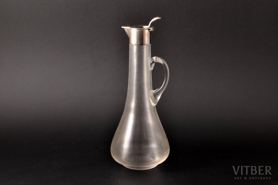 carafe, the 20-30ties of 20th cent., h 24.8 cm