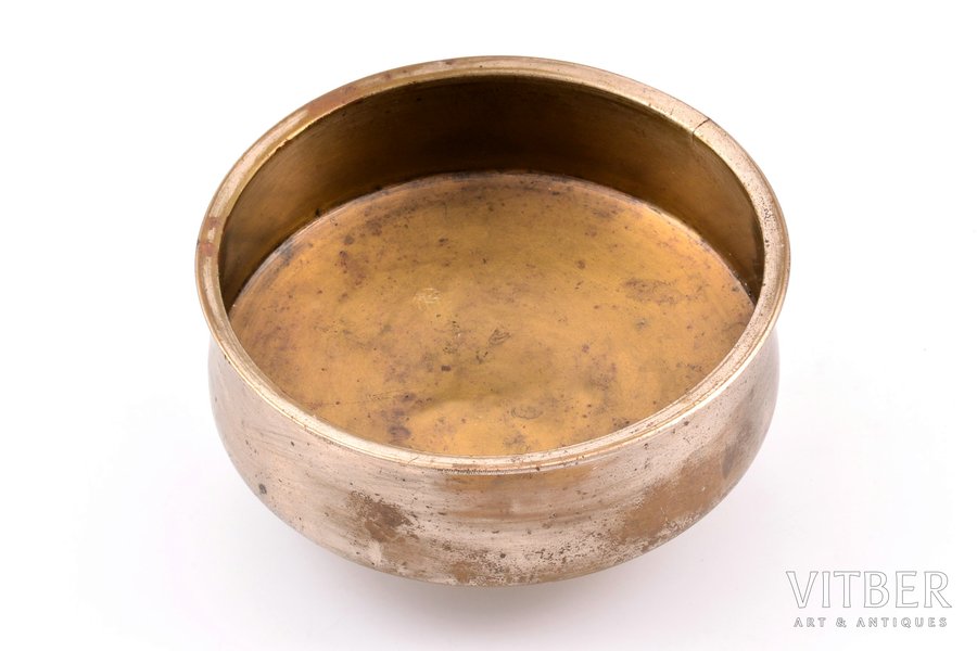 rinsing bowl, Kolchugino, Russia, Ø 14.4 cm, crack on the edge