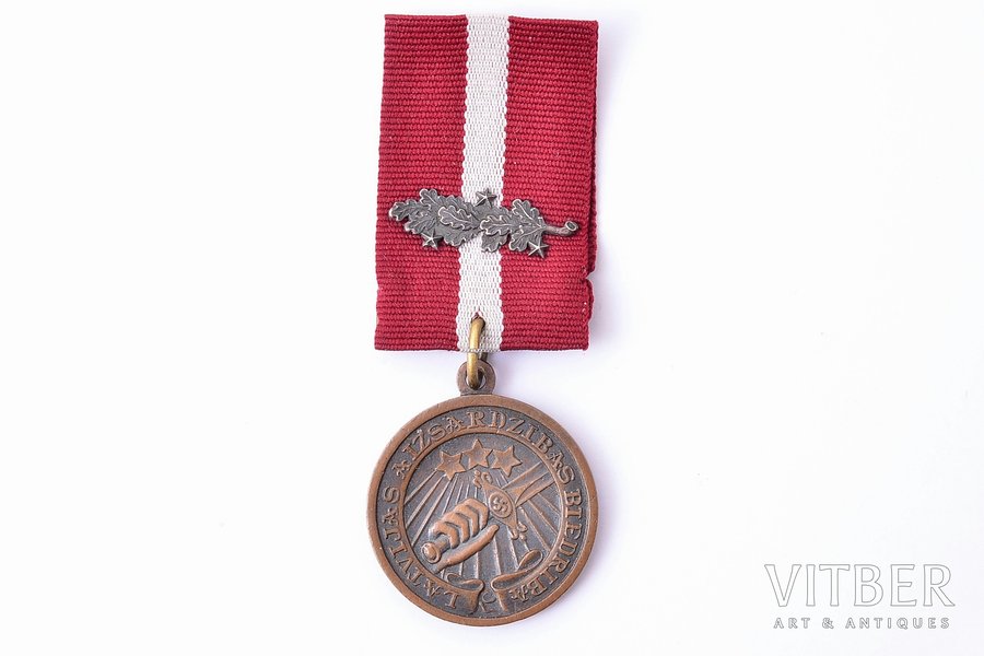 medal, the Latvian Society of Defence, Nº 87, Latvia, the 30ies of 20th cent., 36.8 x 31.9 mm