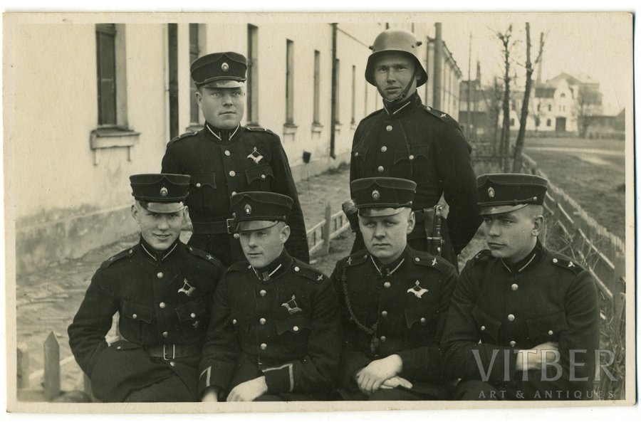 фотография, ЛА, полк авиации, Латвия, 20-30е годы 20-го века, 13,4x8,3 см