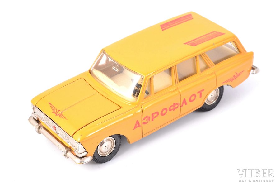 car model, Moskvitch 434 Nr. A6, "Airforce", metal, USSR, 1975-1977