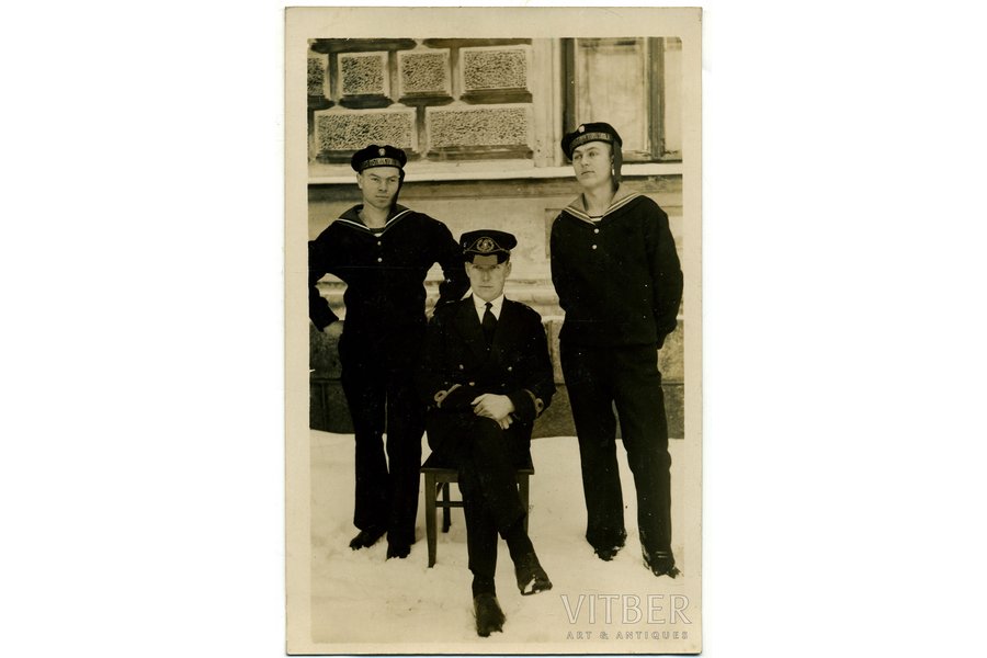 fotogrāfija, LA. Kara flote, Latvija, 20. gs. 20-30tie g., 13,8x8,8 cm