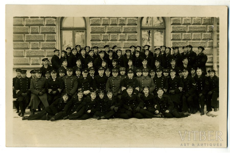 photography, Latvian army, navy, Latvia, 20-30ties of 20th cent., 14x8,8 cm