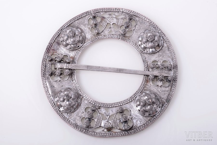 sakta, silver, 286.20 g., the item's dimensions Ø 17.2 cm, 1808, Latvia