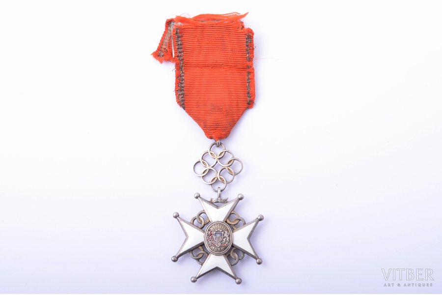 order, Cross of Approval, 5th class, Latvia, 1938-1940