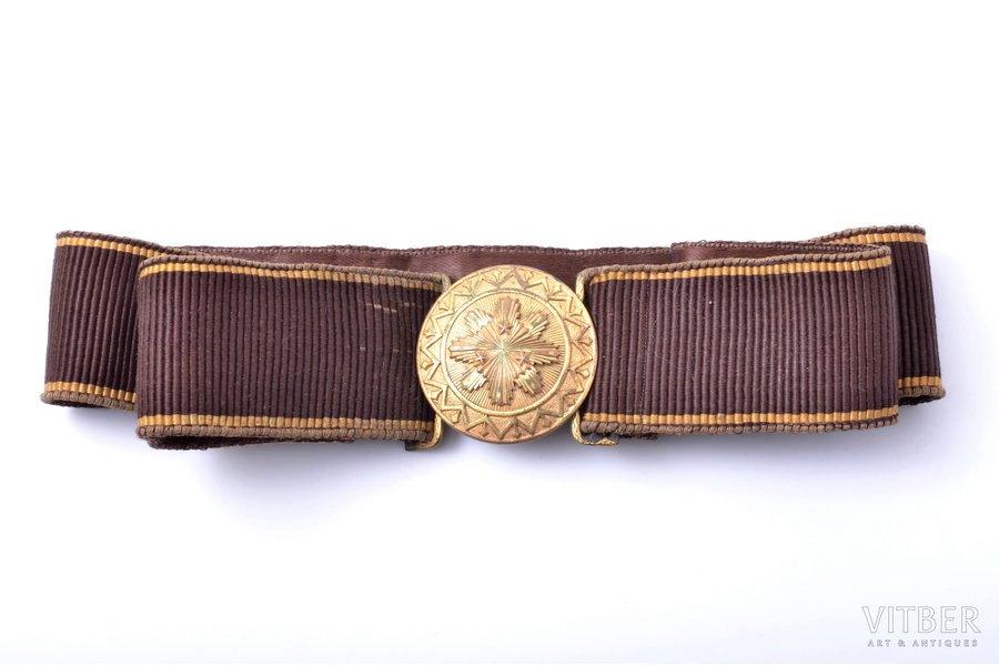 a belt, Latvian Army, lenghth 90 cm, Latvia, the 20-30ties of 20th cent.
