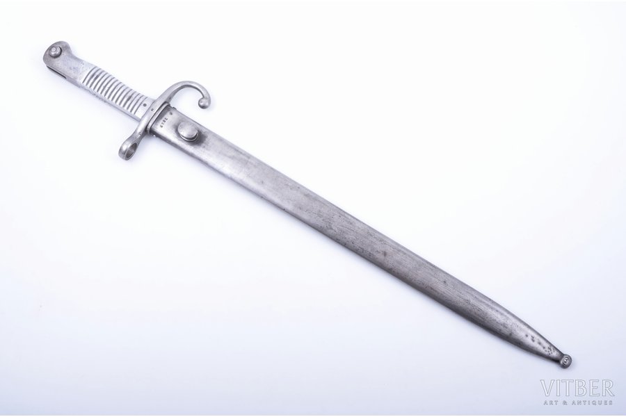 bayonet, total length 52.5 cm, blade length 39.9 cm, Argentina