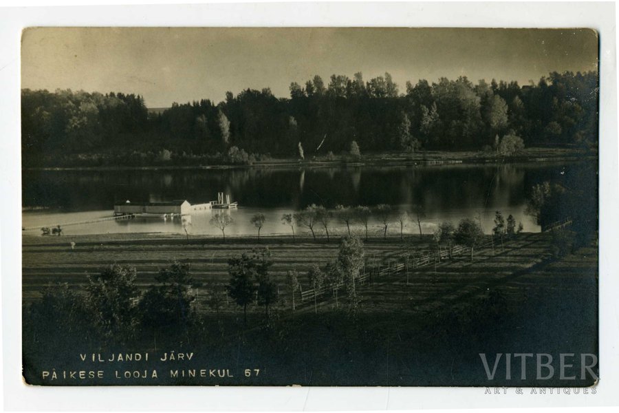 fotogrāfija, Viljandi, Igaunija, 20. gs. 20-30tie g., 13,2x8,2 cm