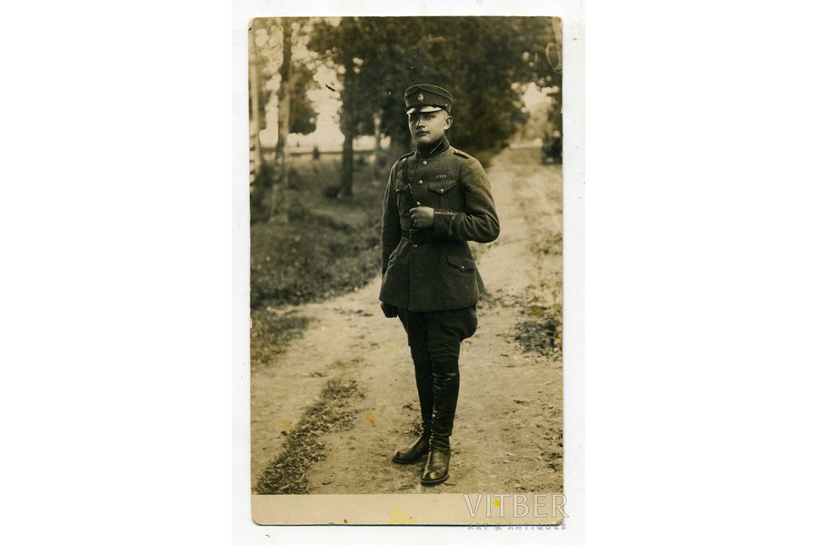 фотография, кавалер ордена Лачплесиса, Латвия, 20-30е годы 20-го века, 13,4x8,2 см