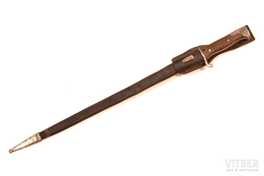 bayonet, K98, 1898 model, World War I, total length 65 cm, blade length 51.8 cm, Prussia