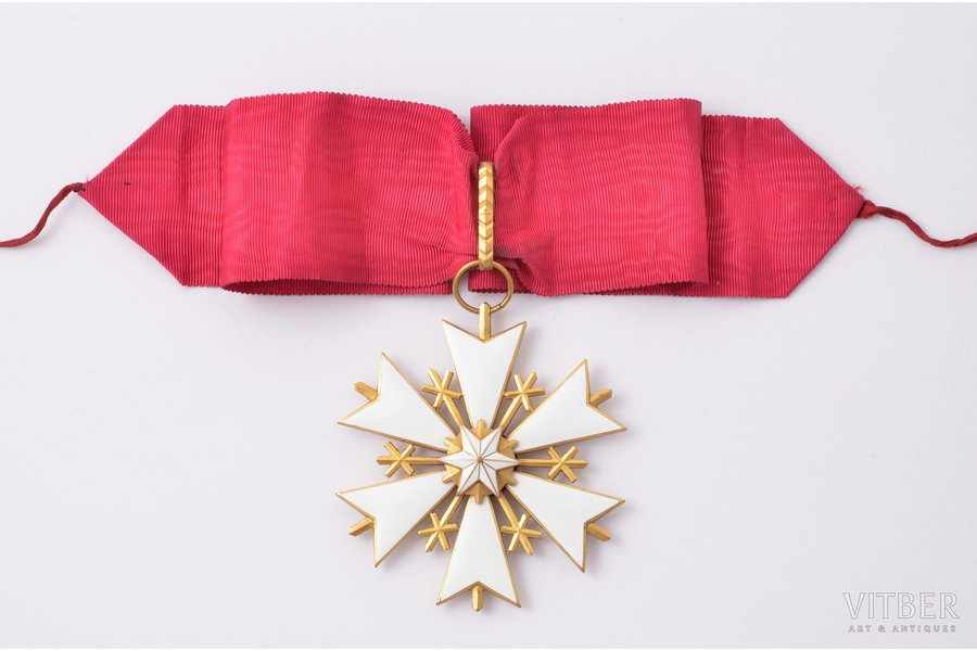 Орден Белой звезды, Эстония, 68.3 x 63.6 мм