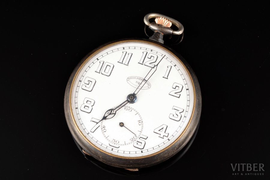 pocket watch, "Swiss clock hou...