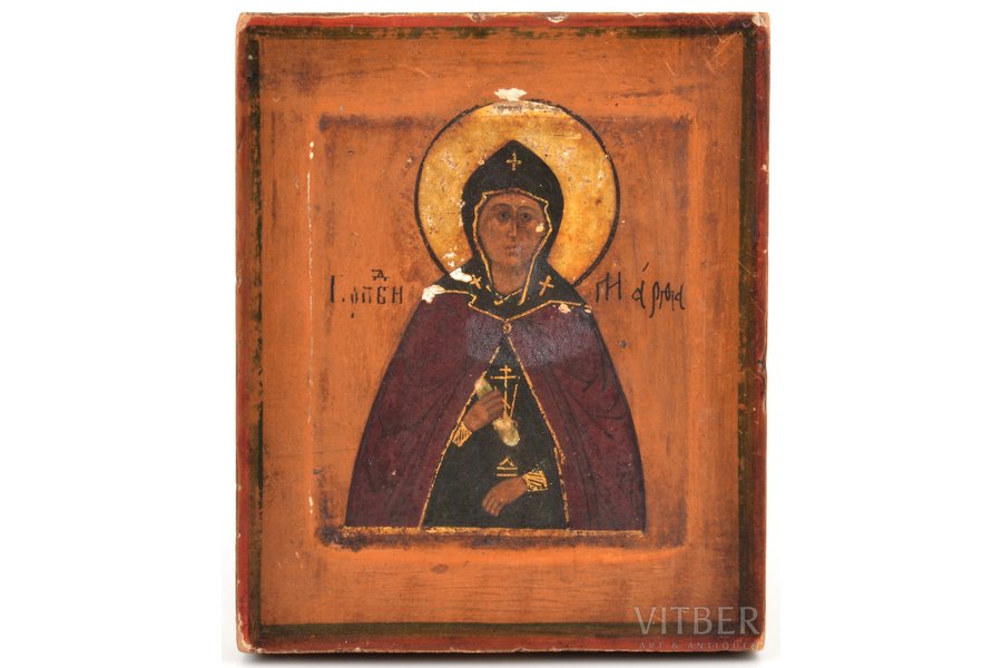 icon, Saint Martha, board, pai...
