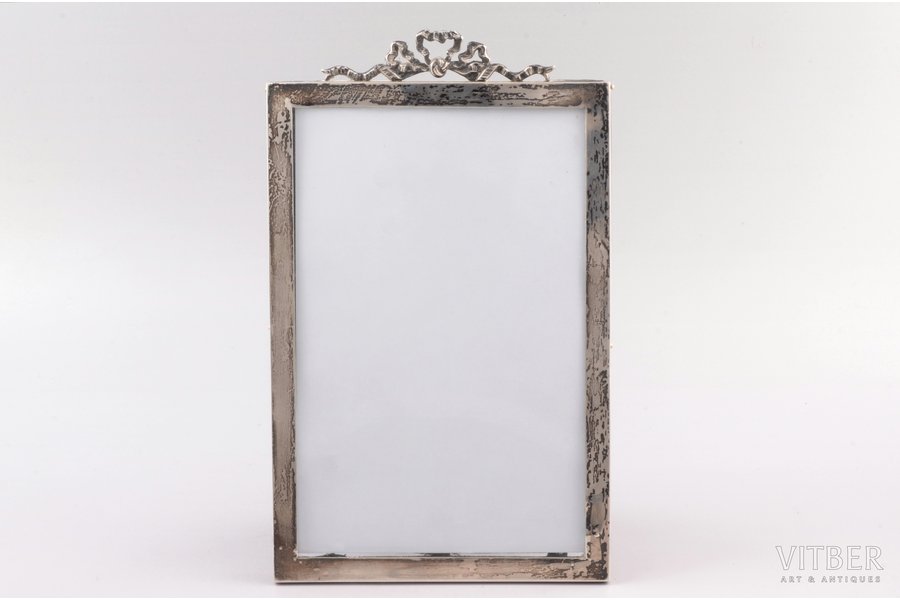photo frame, silver, 830 standard, silver weight 26.2, 21.7 х 13.5 (photo 18 х 12) cm, 1926, Birmingham, Great Britain
