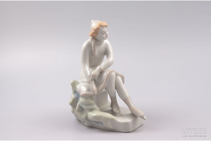 figurine, Skater Girl, porcela...