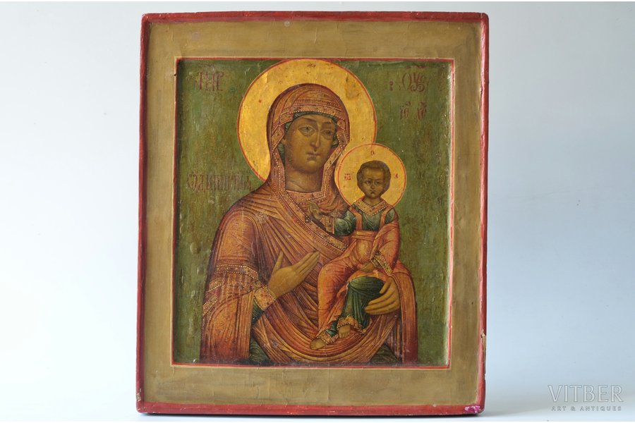 icon, Our Lady of Smolensk, bo...