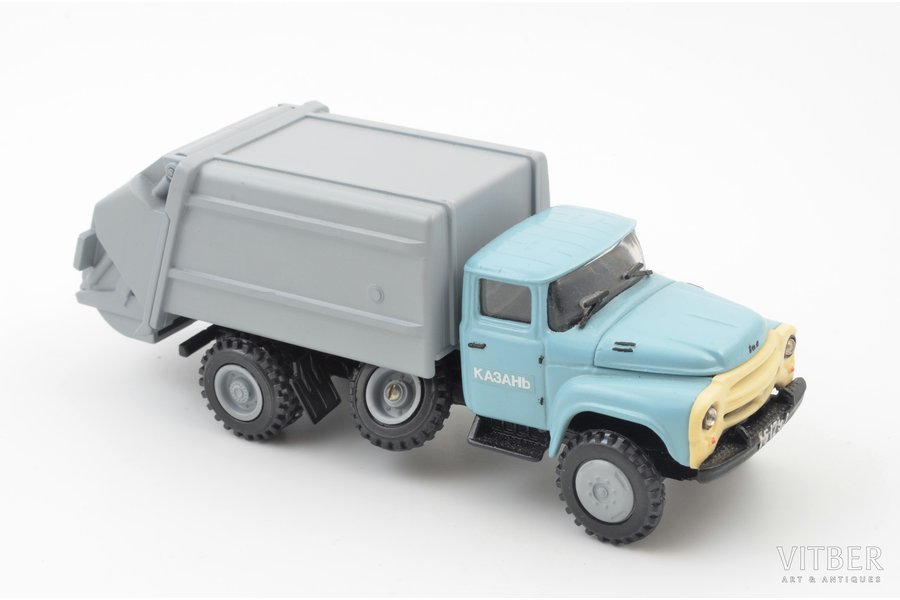car model, ZIL KO-431, "Garbage Truck", conversion, metal, plastic