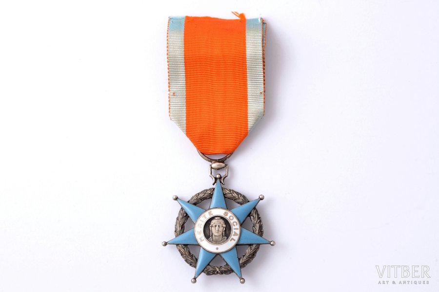 Орден Социальных заслуг, Франция, 42.5 x 38.9 мм
