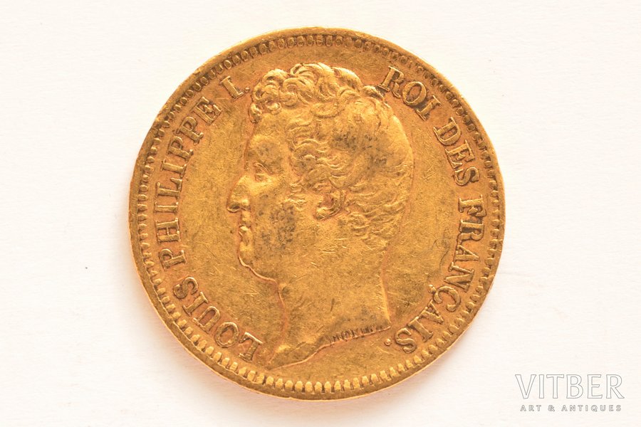 Франция, 20 франков, 1831 г.,...