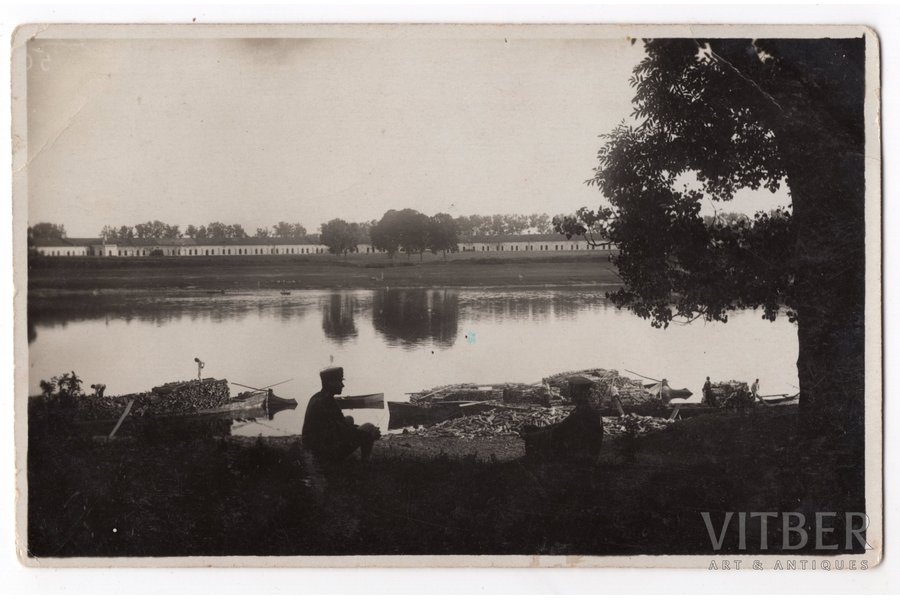 fotogrāfija, Daugavpils cietoksnis, priekštilta nocietinājumi, Latvija, 20. gs. 20-30tie g., 14x8.8 cm