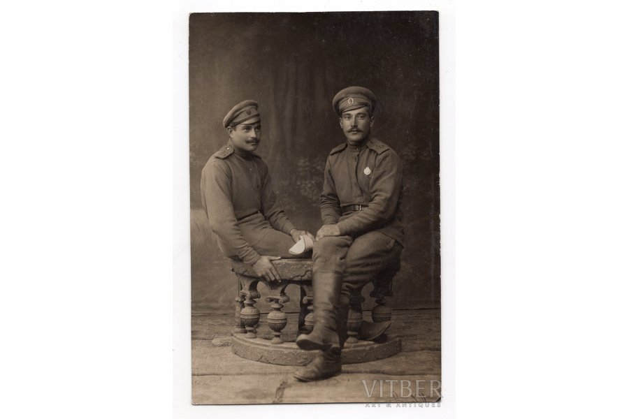 photography, Latvian Riflemen battalions, Latvia, 20-30ties of 20th cent., 13.4x8.6 cm