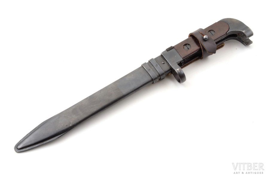 bayonet, AK-47, blade length 20.2 cm, total length 31.3 cm, USSR