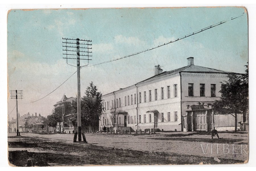 postcard, Ivanovo-Voznesensk, Trade School, Russia, beginning of 20th cent., 13.8x9 cm