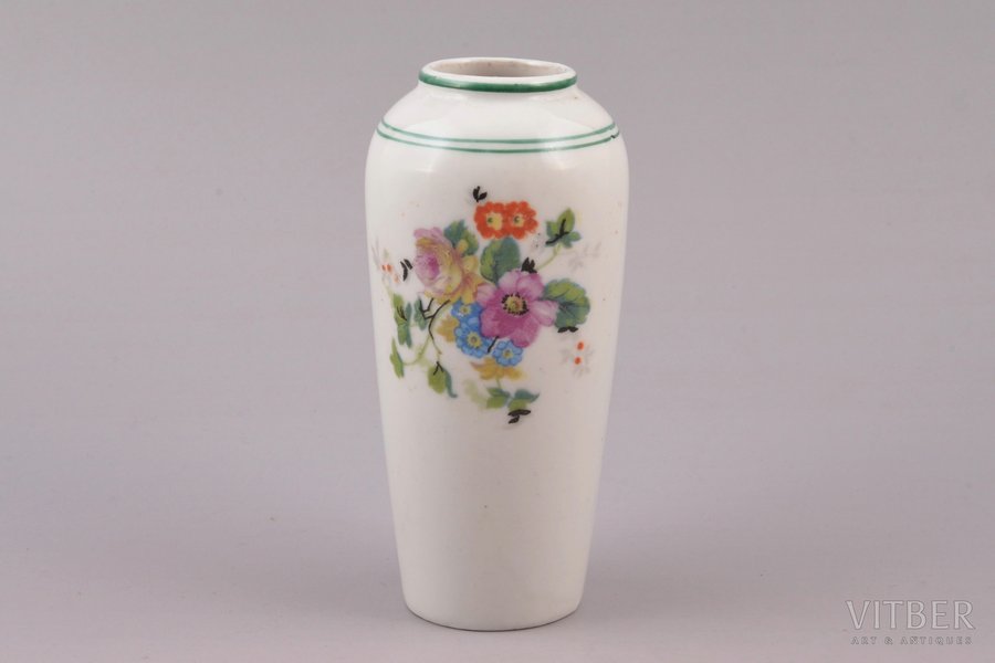 small vase, rare form, porcela...