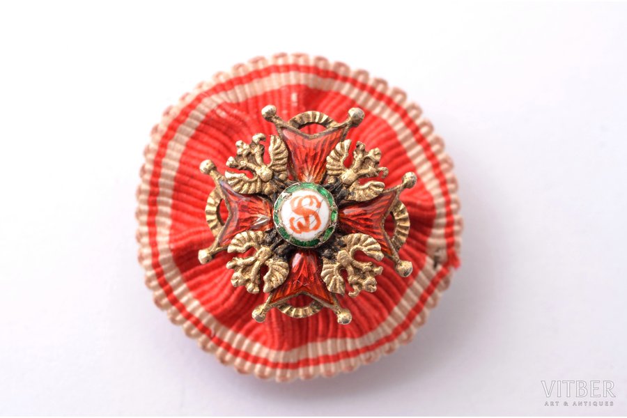 miniature badge, Order of St....