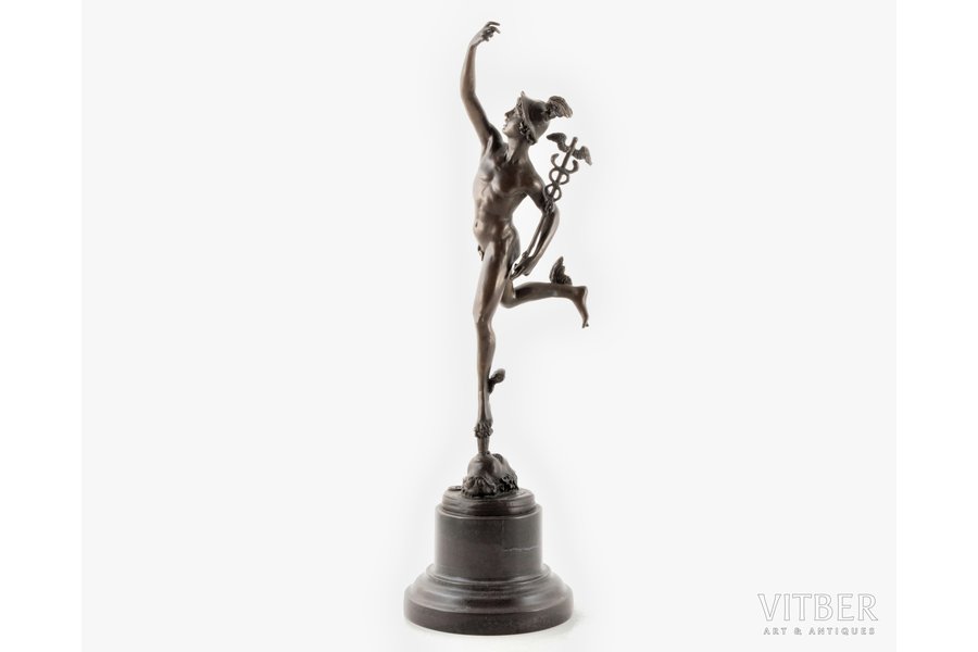 figurine, "Hermes", signed Gia...