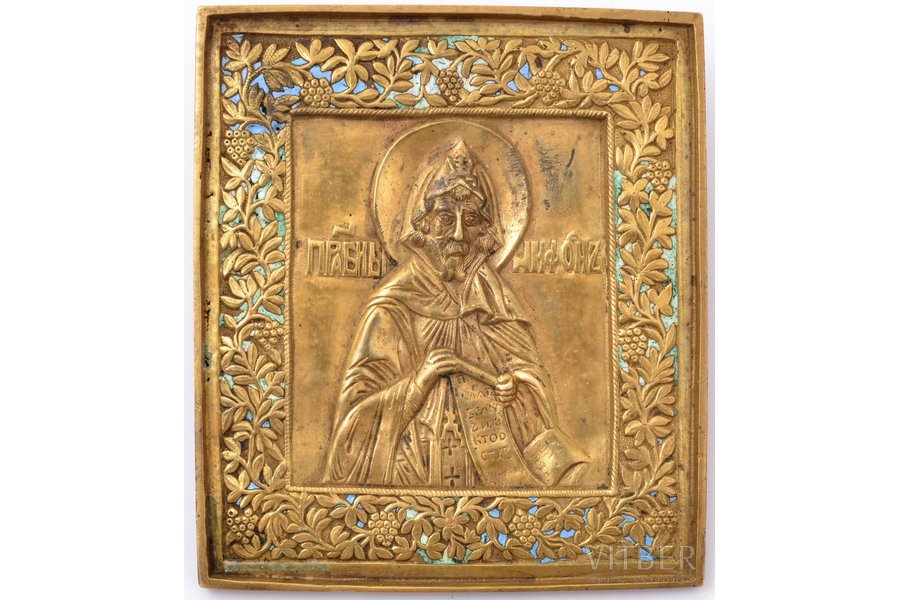 icon, Saint Niphon of Athos, c...
