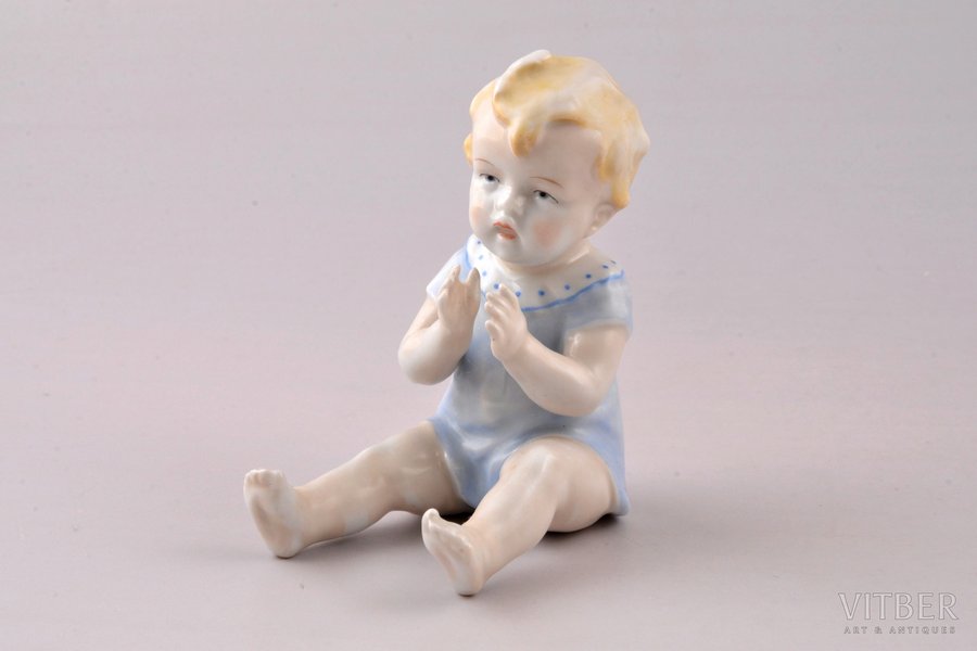 figurine, The child, porcelain...