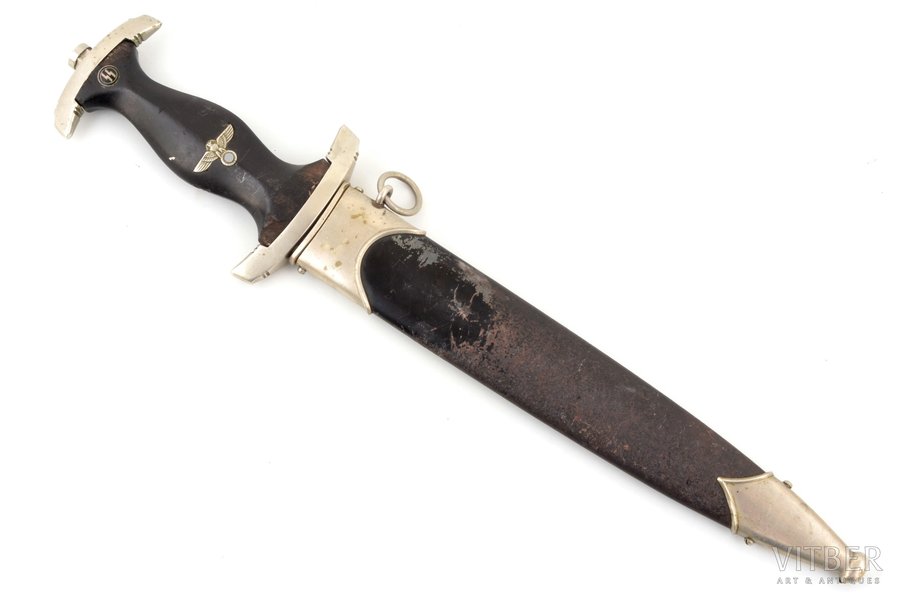 dagger, SS (m33), blade length 22.1 cm, total length 34.7 cm, Germany, the 20-30ties of 20th cent., the 30-40ties of 20th cent.