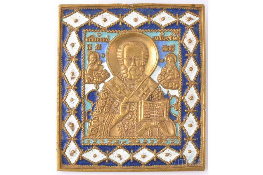 ikona, Svētais Nikolajs Brīnum...