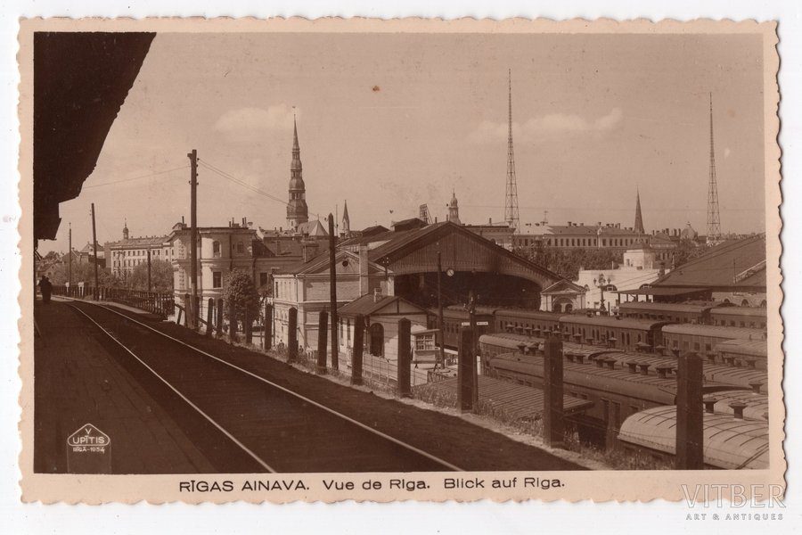 photography, Riga, Latvia, 20-30ties of 20th cent., 13.6х8.6 cm