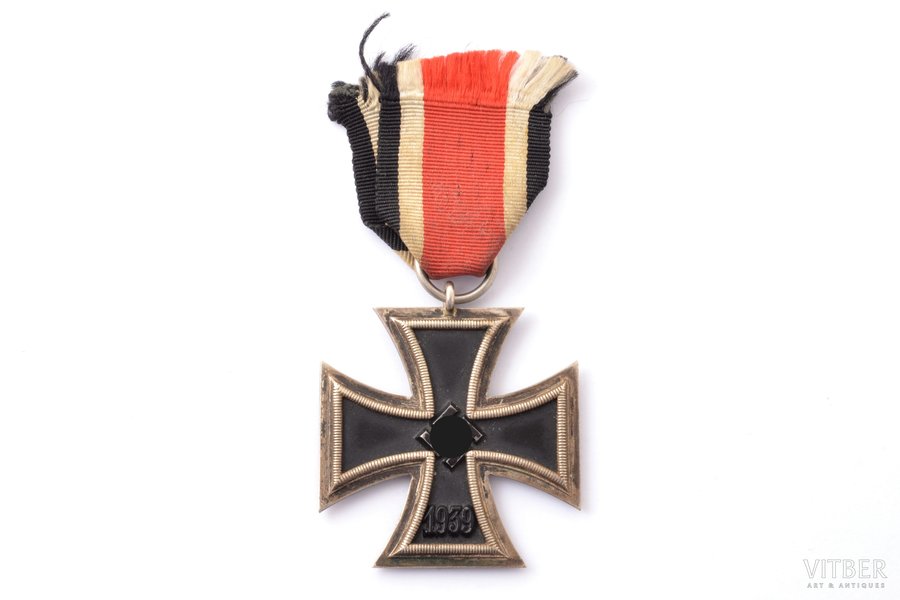 badge, Iron Cross, 2nd class, Germany, 1939, 48.8 x 44 mm