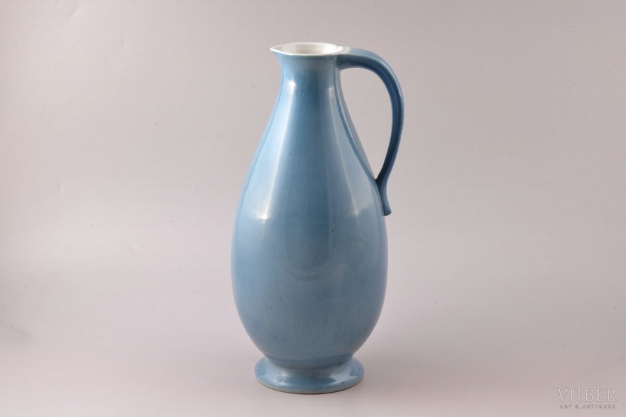 vase, porcelain, sculpture's work, h 28.5 cm