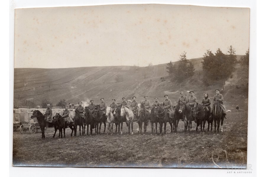 photography, Imperial Russian Army, orderlies, Russia, beginning of 20th cent., 16.5х11.5 cm