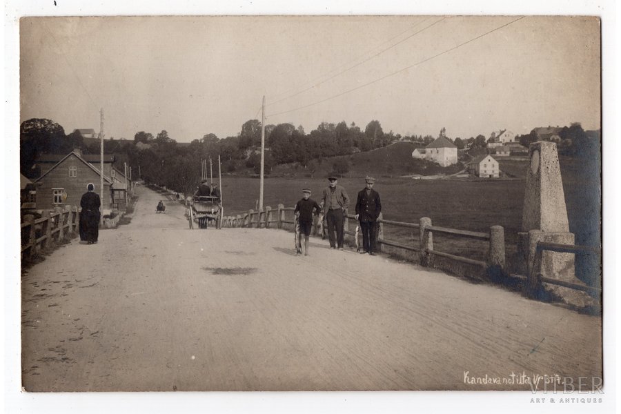 fotogrāfija, Kandava (Kandau), Latvija, 20. gs. 20tie g., 14х9 cm