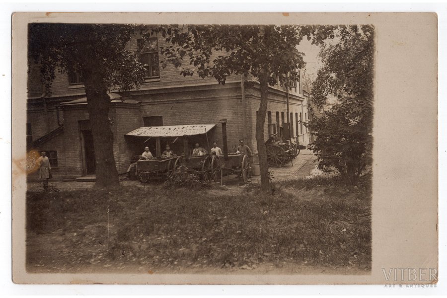 fotogrāfija, Krievijas Impērijas armija, lauku virtuve, Krievijas impērija, 20. gs. sākums, 14х9 cm