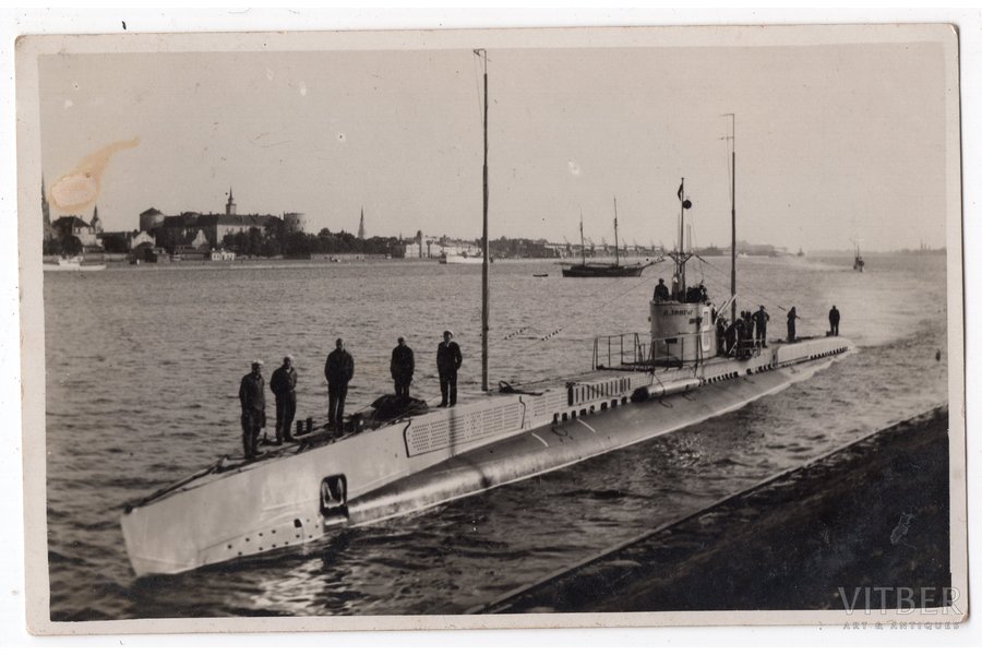 fotogrāfija, Latvijas armija, Latvijas Kara flote, 20. gs. 20-30tie g., 14х9 cm