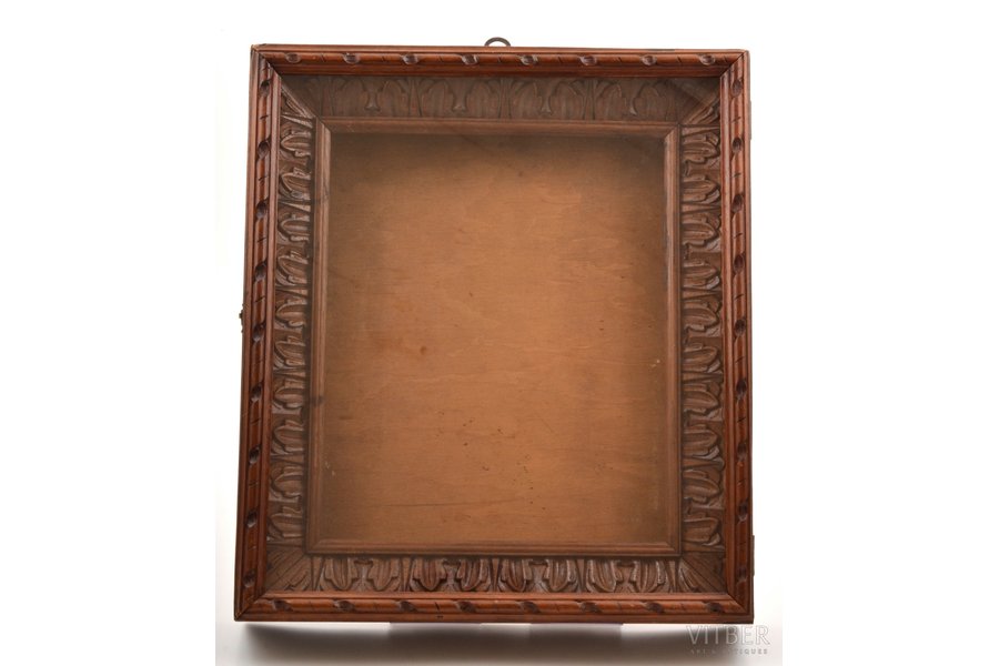 icon case, for the icon size 27 x 22 cm, wood, Russia, 36.4 x 32 x 7.1 cm