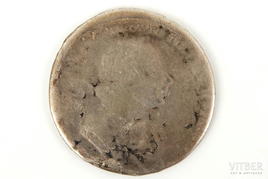 1 ruble, 1724, Russia, 25.9 g