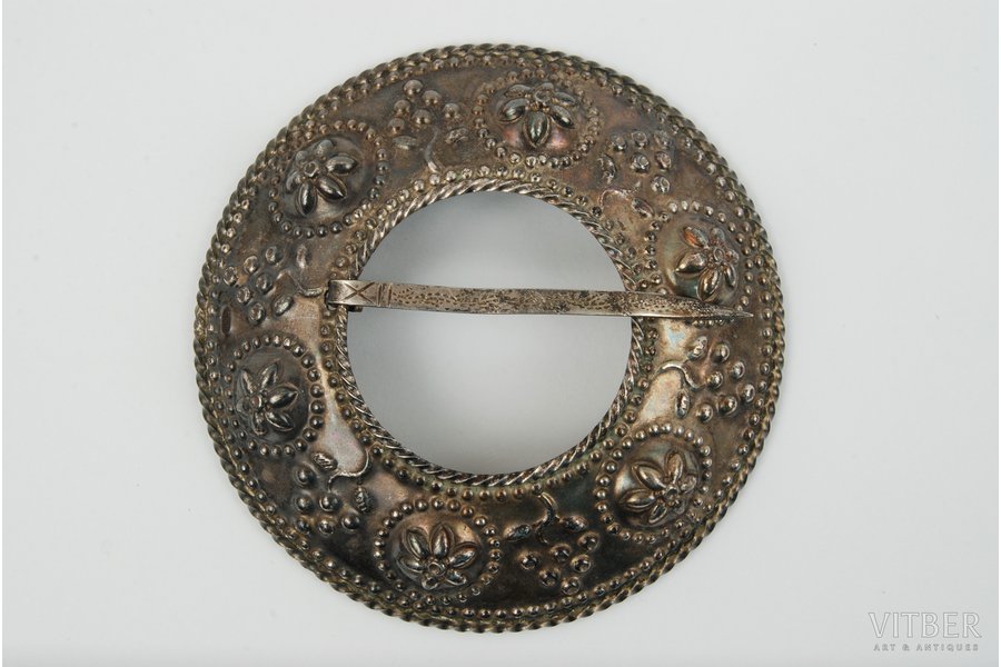 Сакта, серебро, 875 проба, 36.7 г., размер кольца 8.5, 20-30е годы 20го века, Латвия