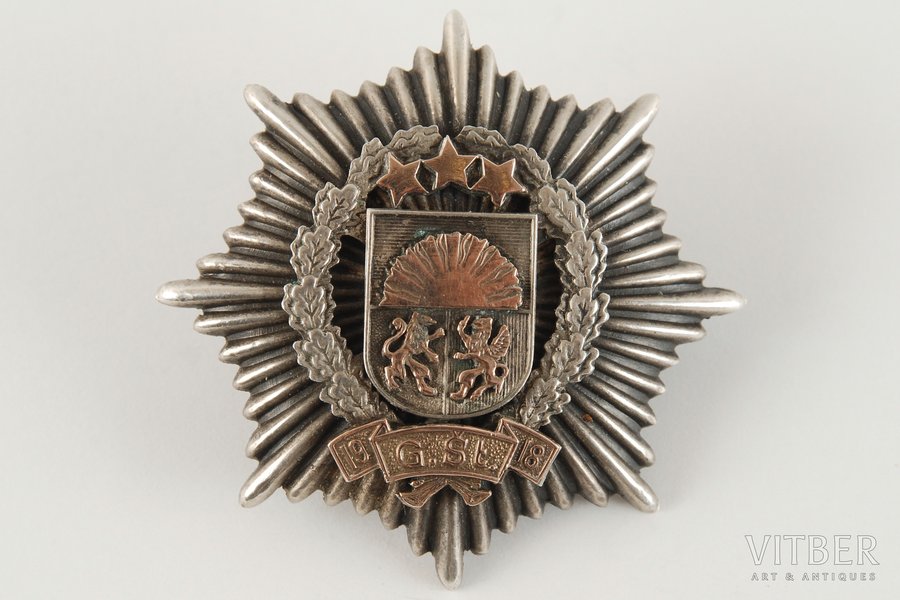 badge, Headquarters of Latvian army, Latvia, 20-30ies of 20th cent.