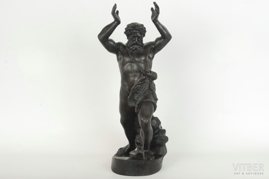 statuete, "Hercules", čuguns,...