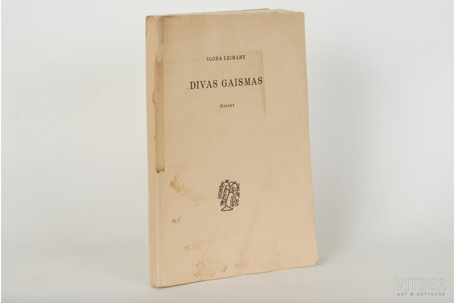 I.Leimane, "Divas gaismas", 1942, Zemgale apgāds, Riga, 117 pages