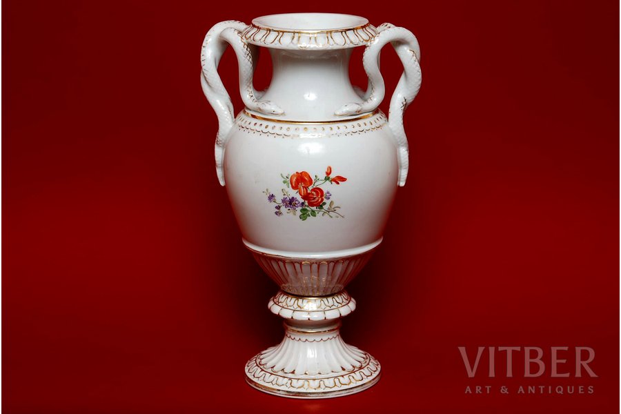 vase, Meissen, Germany, the 20ties of 20th cent., 22 cm